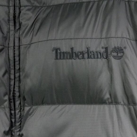 Timberland Mens Long Puffer Coat Size XL - Picture 2 of 16